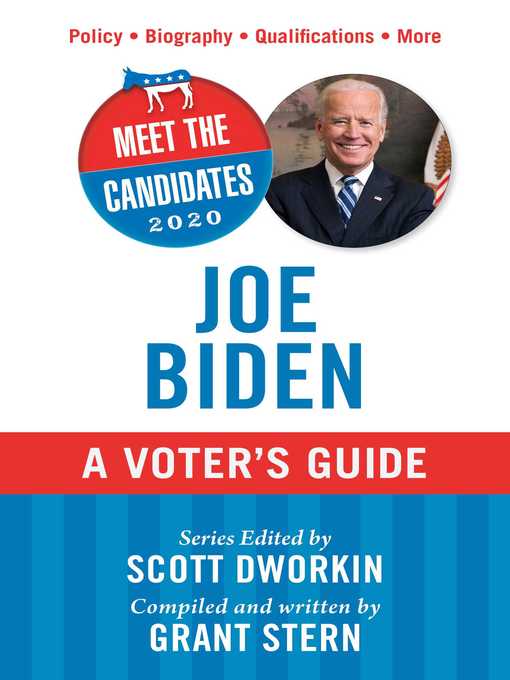 Title details for Meet the Candidates 2020: Joe Biden: a Voter's Guide by Scott Dworkin - Available